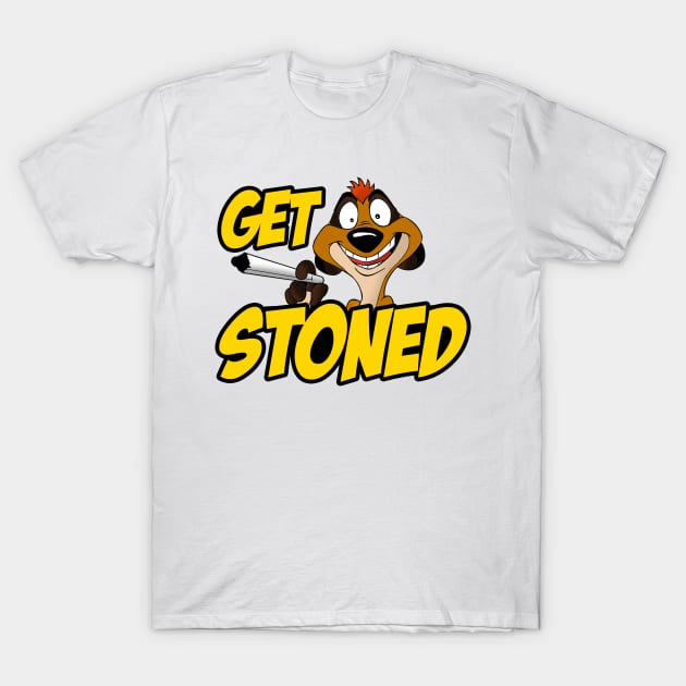 Timon - Get Stoned T-Shirt by TheD33J